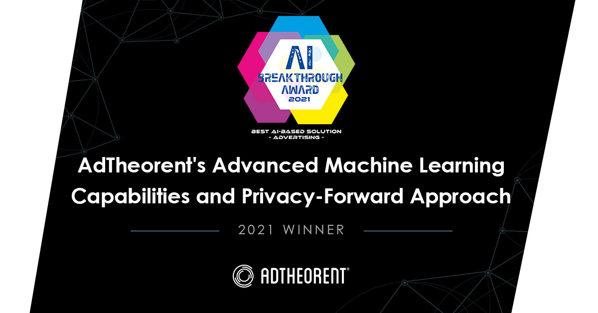 AdTheorent Named “Best AI-based Solution for Advertising” For Fourth ...